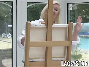 LACEYSTARR - Artistic GILF creampied after bj